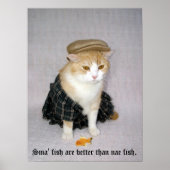 Old Scottish Fold Gezegde Poster (Voorkant)