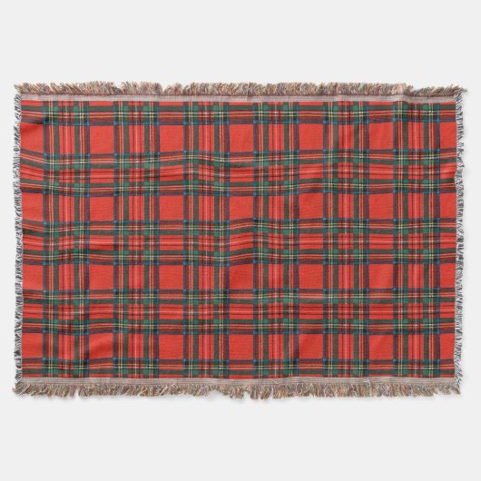 Old Scottish Tartan Deken (Voorkant)