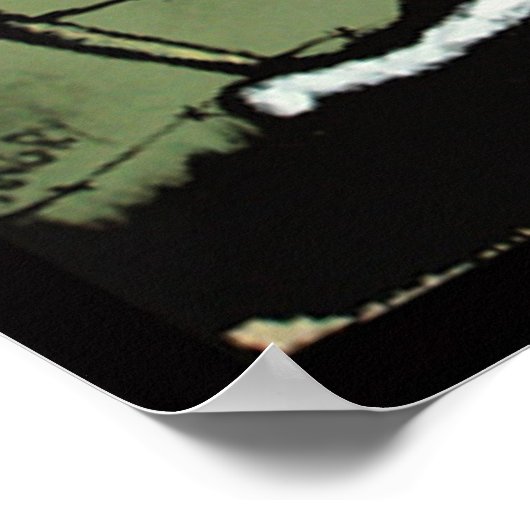 OLD SCRATCH, waar is je Jezus nu? Poster (Hoek)