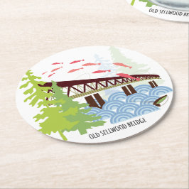 Old Sellwood Bridge Portland Onderzetter