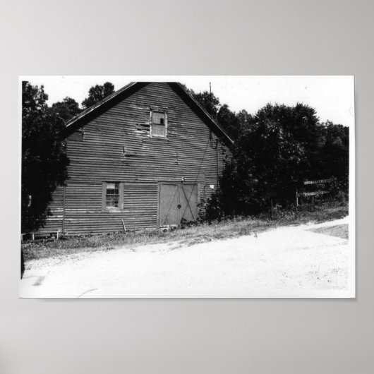 Old Shed Poster (Voorkant)