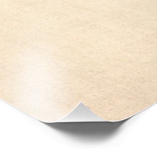 Old Sheet Music Map van Hawaii Foto Afdruk (Hoek)