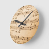 Old Sheet Music Ronde Klok (Hoek)