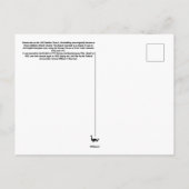 Old Sheldon Ruins Church Briefkaart (Achterkant)