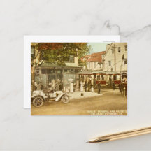 Old Shopping hauser souvenirwinkel afbeelding