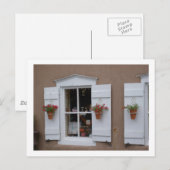 Old Shutter Windows Santa Fe New Mexico Briefkaart (Voorkant / Achterkant)