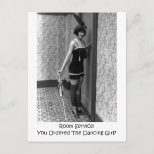 Old Silent Movie Photo Briefkaart