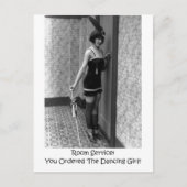 Old Silent Movie Photo Briefkaart (Voorkant)