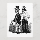 Old Skeleton Couple ongeveer begin jaren 1900, Mex Briefkaart (Voorkant)