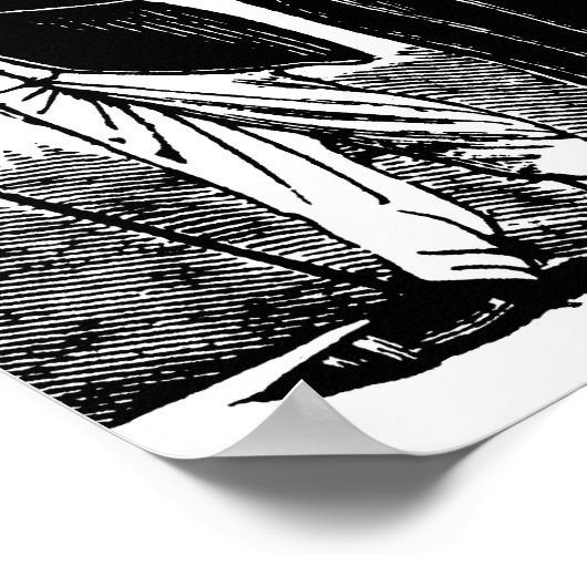 Old Skeleton Couple ongeveer begin jaren 1900, Mex Poster (Hoek)