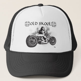 Old Skool Bike Trucker Pet