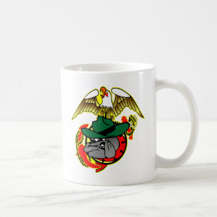 Old Skool Eagle Bulldog Anchor Koffiemok