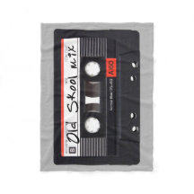 Old Skool Mix Fleece Blanket, Small