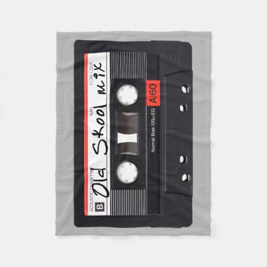 Old Skool Mix Fleece Blanket, Small (Voorkant)