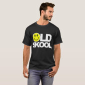 Old Skool Rave Dj Dance Acid Rave Festival dj T-Sh T-shirt (Voorkant volledig)