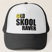 Old Skool Raver 2 (White) Trucker Pet (Voorkant)