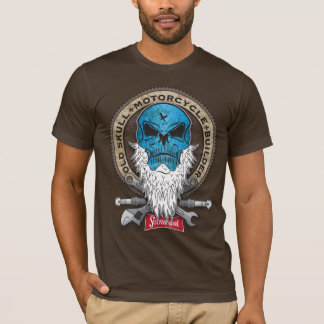Old-Skull_MotorcycleBuylder T-shirt