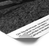 Old Slachterhouse, UC Santa Cruz, 1963 Poster (Hoek)