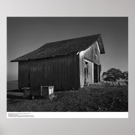 Old Slachterhouse, UC Santa Cruz, 1963 Poster (Voorkant)