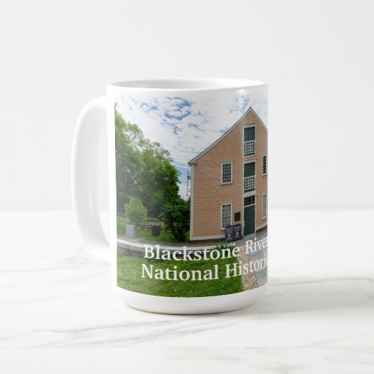 Old Slater Mill Koffiemok (Voorkant links)