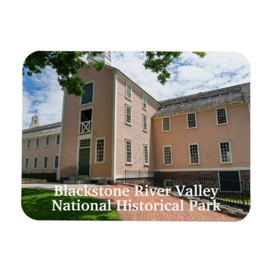 Old Slater Mill Magneet (Horizontaal)