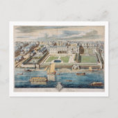 Old Somerset House on the Strand, gegraveerd door  Briefkaart (Voorkant)