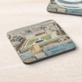 Old Somerset House on the Strand, gegraveerd door  Onderzetter (Linkerzijde)