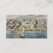 Old Somerset House on the Strand, gegraveerd door  Visitekaartje (Achterkant)