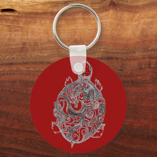 Old Soul Turtle Sleutelhanger (Voorkant)