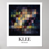 Old Sound door Paul Klee Poster (Voorkant)