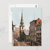 Old South Church Boston 1900 Vintage Briefkaart (Voorkant / Achterkant)