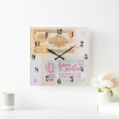 Old Soviet one ruble banknote Vierkante Klok (Huis)