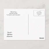 Old Sparky Briefkaart (Achterkant)