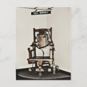 Old Sparky Briefkaart (Voorkant)