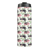 Old Spot Pig Travel Mug – Boerderij-geïnspireerde  Thermosbeker (Voorkant)