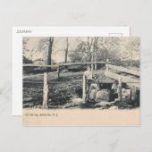 Old Spring, Belleville, NJ 1907  Briefkaart (Voorkant / Achterkant)