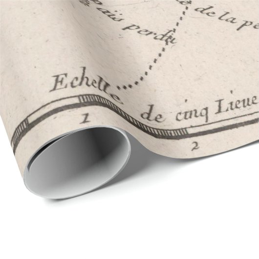 Old St Croix Map (1764)  Maagdeneilanden  Cadeaupapier (Rol Hoek)