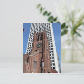 Old St. Mary's Church in Chinatown, SF, CA Briefkaart (Staand voorkant)