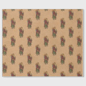  Old St. Nick Cadeaupapier (Vlak)