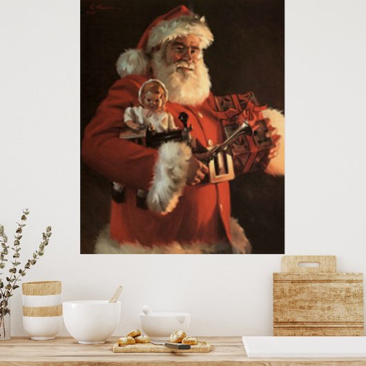 Old St. Nick Poster (Keuken)