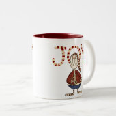 Old St. Nick Tweekleurige Koffiemok (Voorkant rechts)