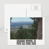 Old Stage Road Briefkaart (Voorkant / Achterkant)