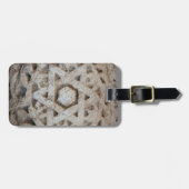 Old Star of David carving, Israël Bagagelabel (Voorkant horizontaal)