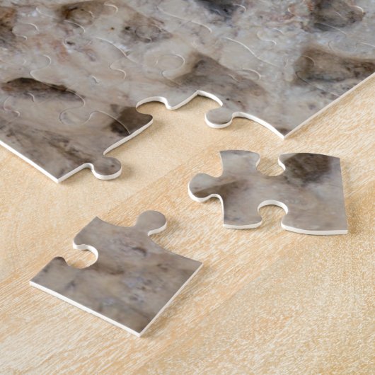 Old Star of David carving, Israël Legpuzzel (Zijkant)