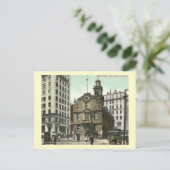 Old State House, Boston 1905 Briefkaart (Staand voorkant)