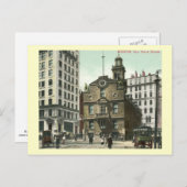 Old State House, Boston 1905 Briefkaart (Voorkant / Achterkant)
