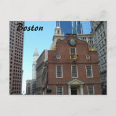 Old State House, Boston Briefkaart (Voorkant)