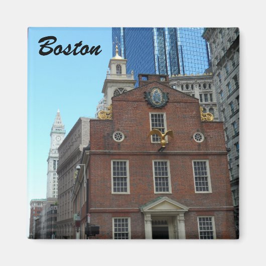 Old State House, Boston Magneet (Voorkant)