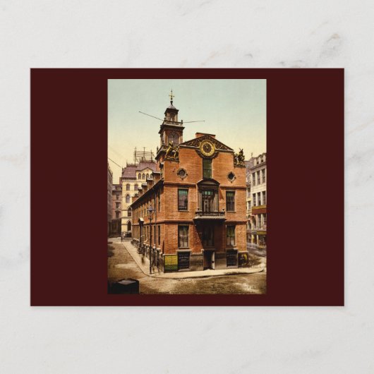 Old State House Boston Massachusetts Briefkaart (Voorkant)