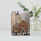 Old State House Briefkaart (Staand voorkant)